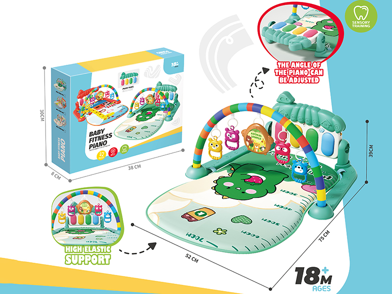 Baby Pedal Piano Fitness Blanket(Dinosaur)