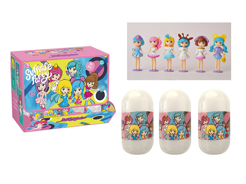 Capsule Suprise Party Doll 36PCS