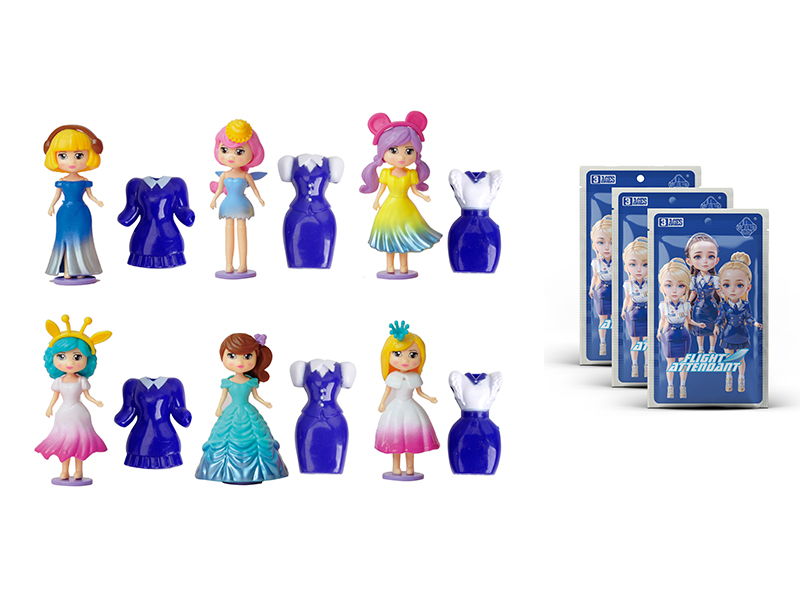 Flight Attendant Doll Blind Bag