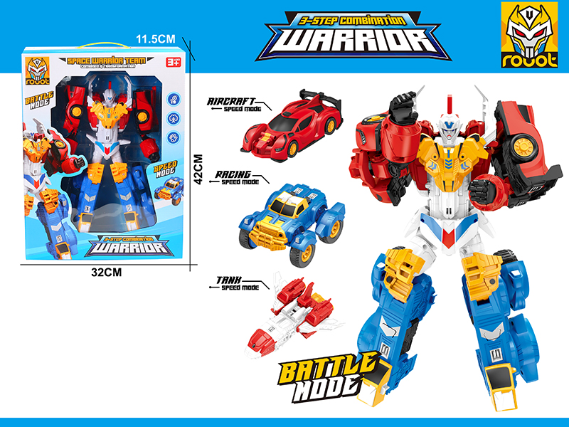 3 In 1 Transforming Car Robot