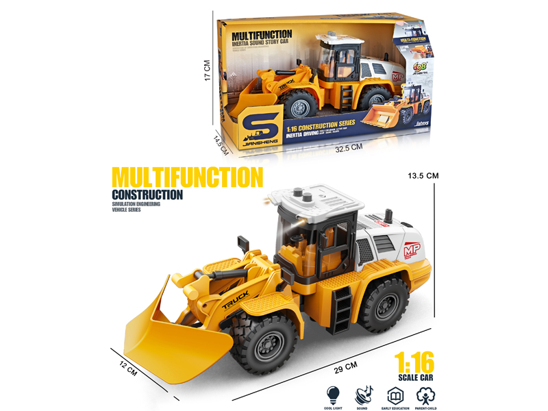 1:16 Friction Snowplow With Lights And Music