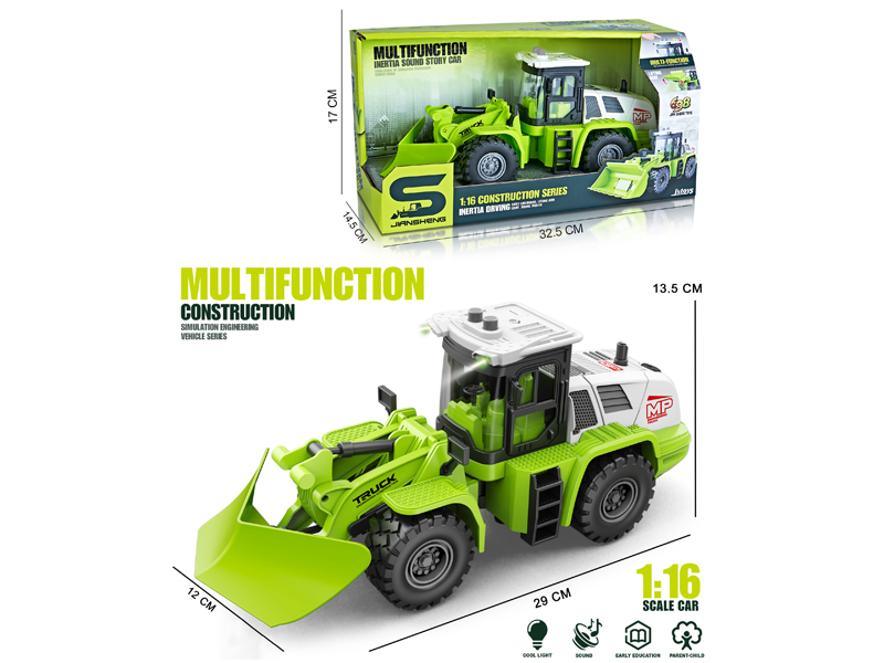 1:16 Friction Snowplow With Lights And Music