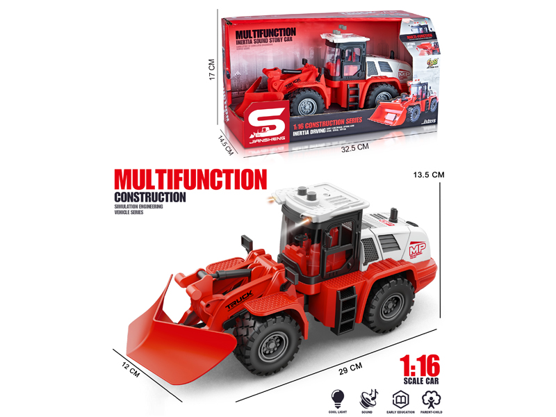 1:16 Friction Snowplow With Lights And Music