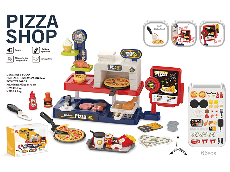 Pizza Shop Play Set(With Sound)