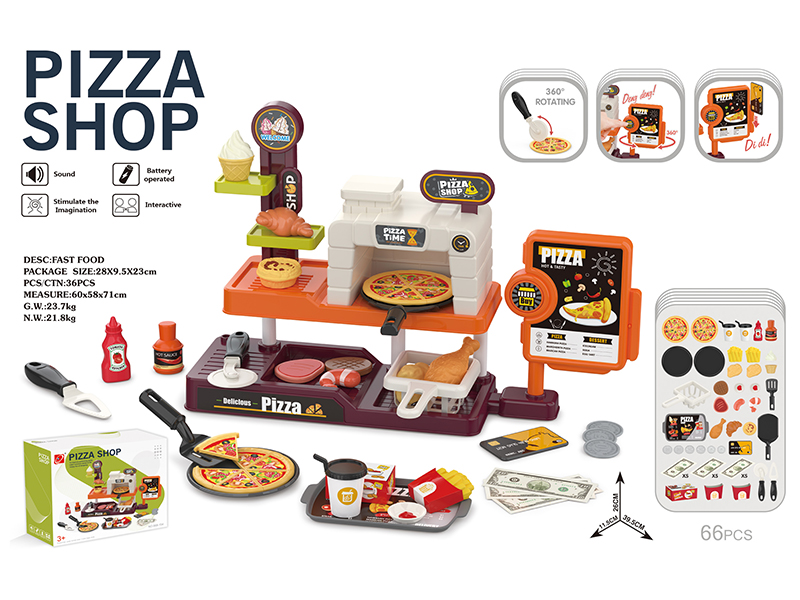 Pizza Shop Play Set(With Sound)