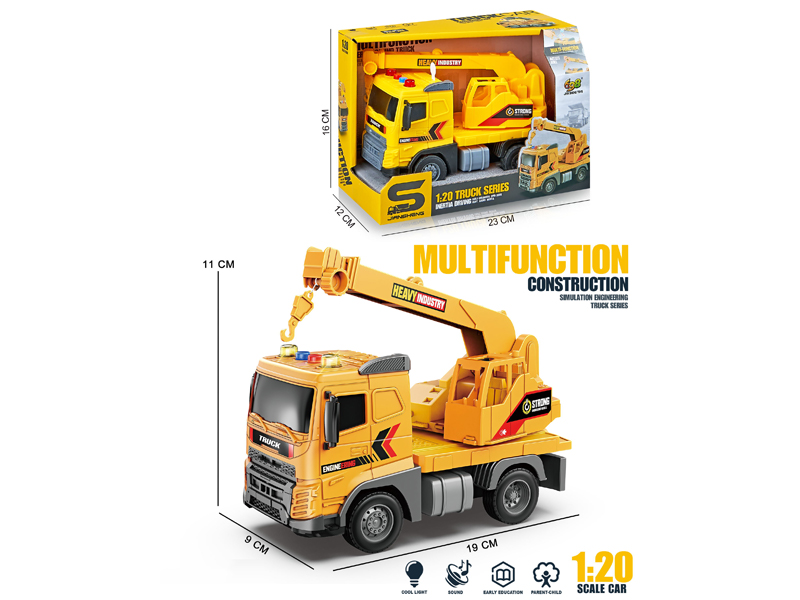 1:20 Friction Crane With Light And Sound