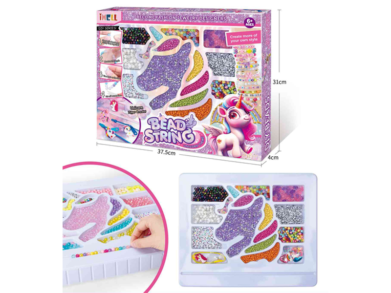 DIY Unicorn Creative Bead Decoration