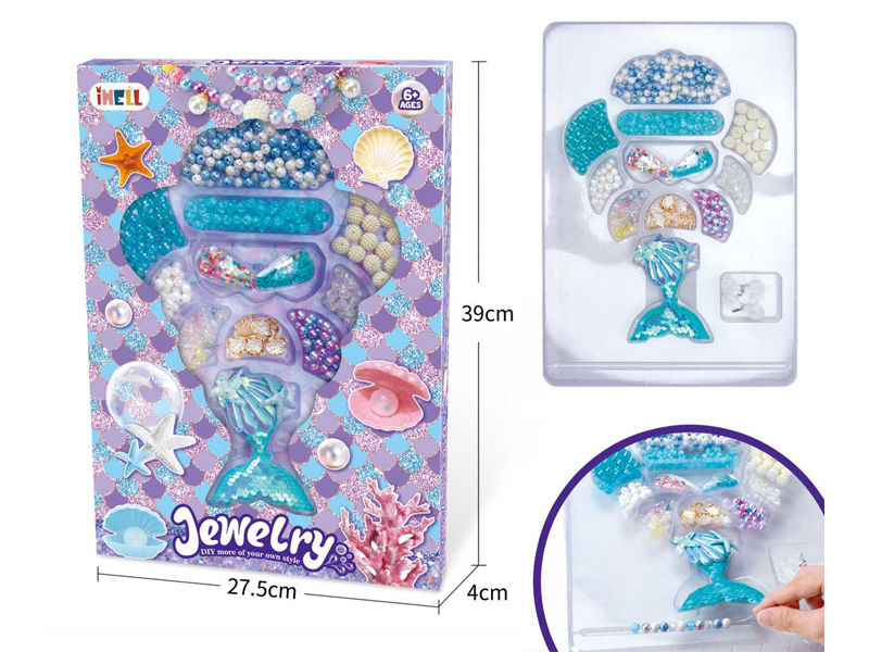 DIY Mermaid Creative Bead Decoration
