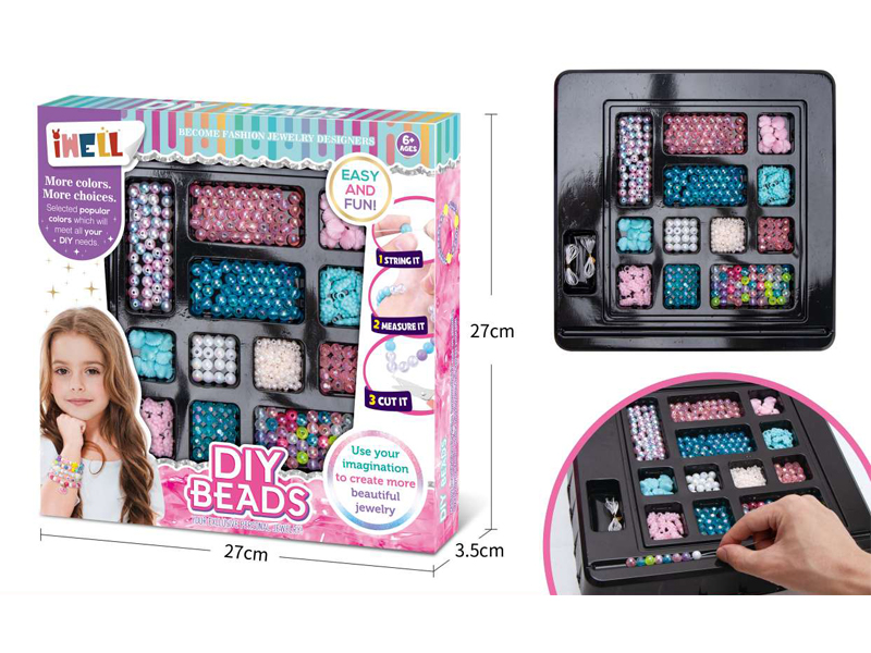 DIY Grid Creative Bead Decoration