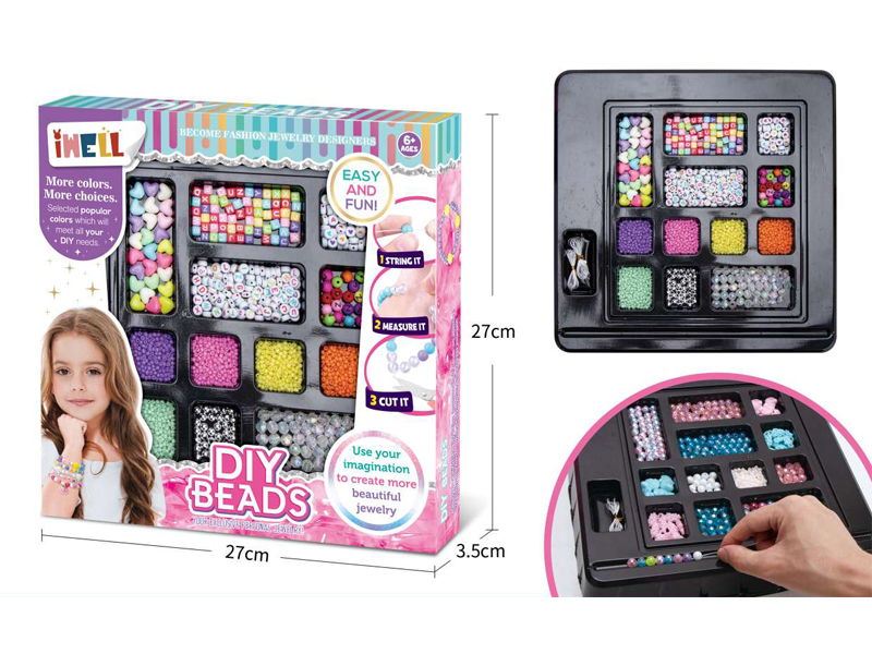 DIY Grid Creative Bead Decoration