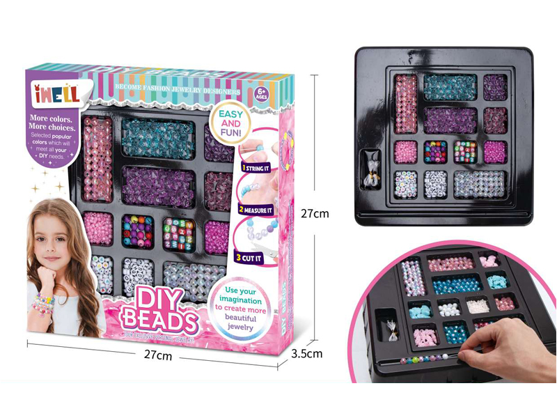 DIY Grid Creative Bead Decoration