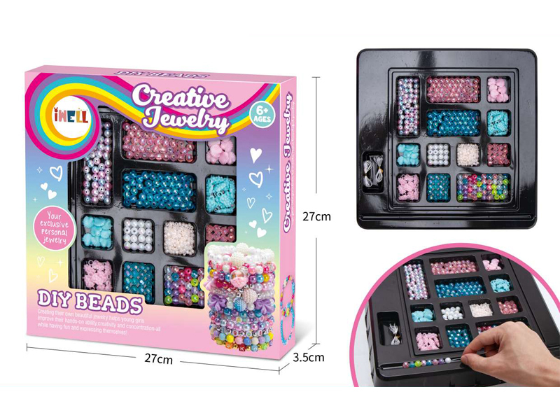 DIY Square Creative Bead Decoration