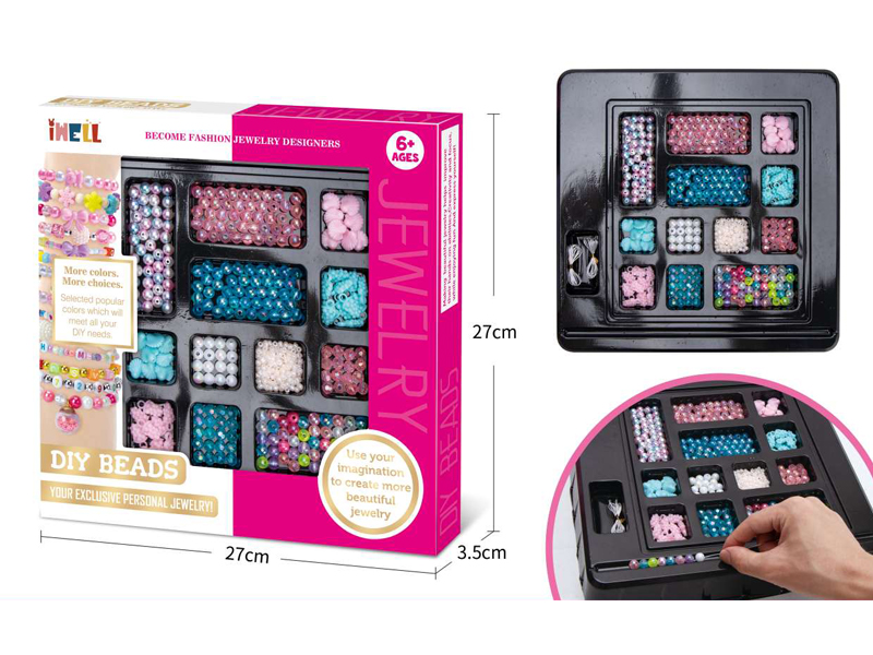 DIY Square Creative Bead Decoration