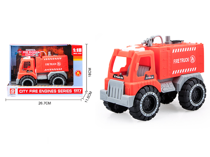 Slide Fire-Crash Water Tender(Press Spray Water)