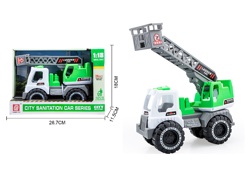 Slide Aerial Ladder Truck