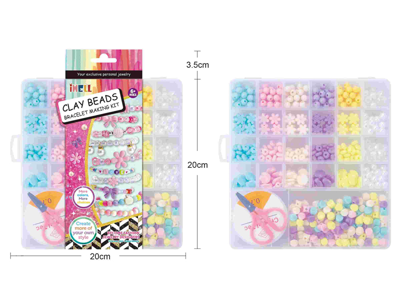 DIY Creative Bead Decoration -26 Grids