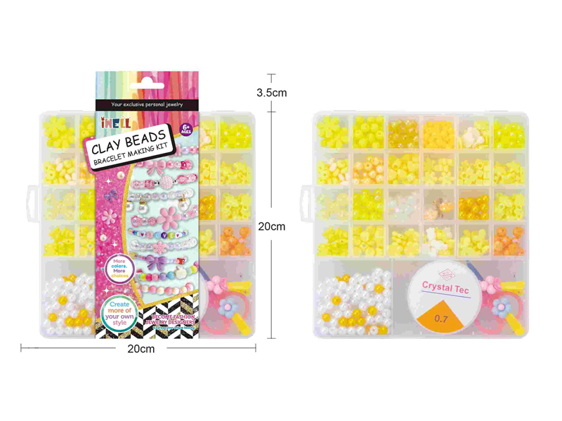 DIY Creative Bead Decoration -26 Grids