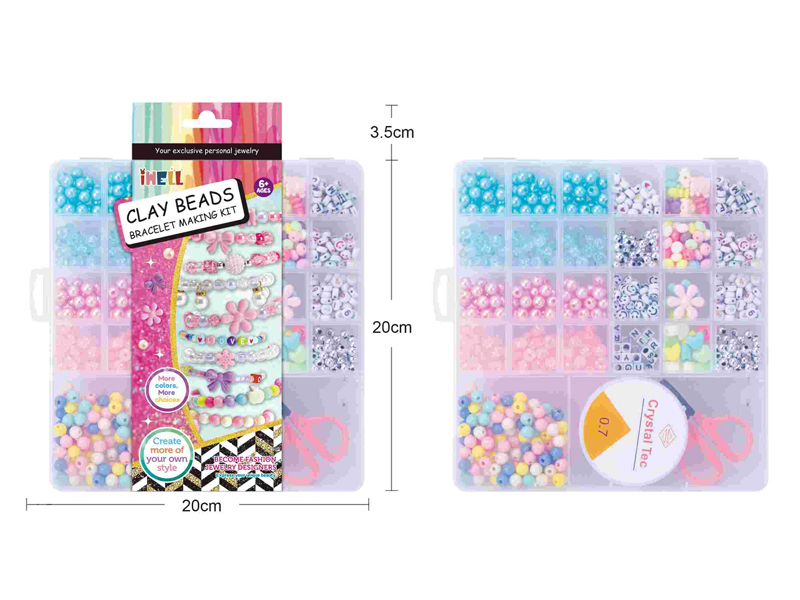 DIY Creative Bead Decoration -26 Grids