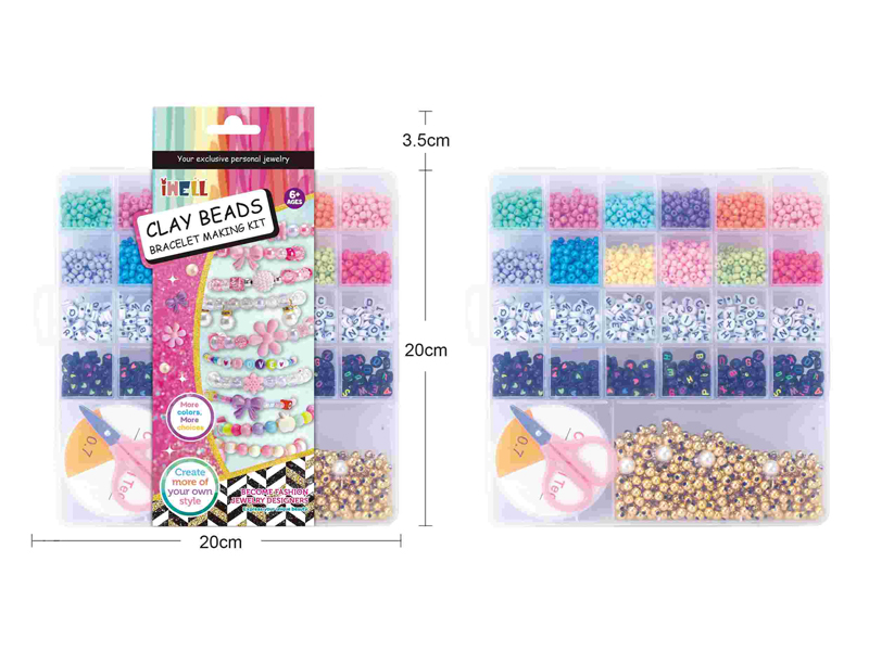 DIY Creative Bead Decoration -26 Grids