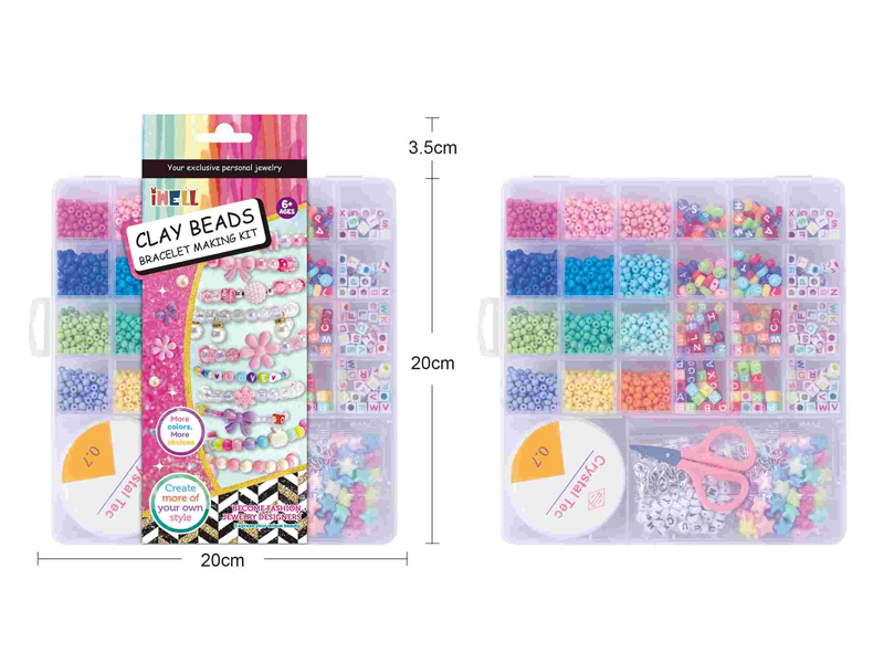 DIY Creative Bead Decoration -26 Grids