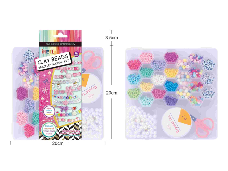 DIY Creative Bead Decoration -26 Grids