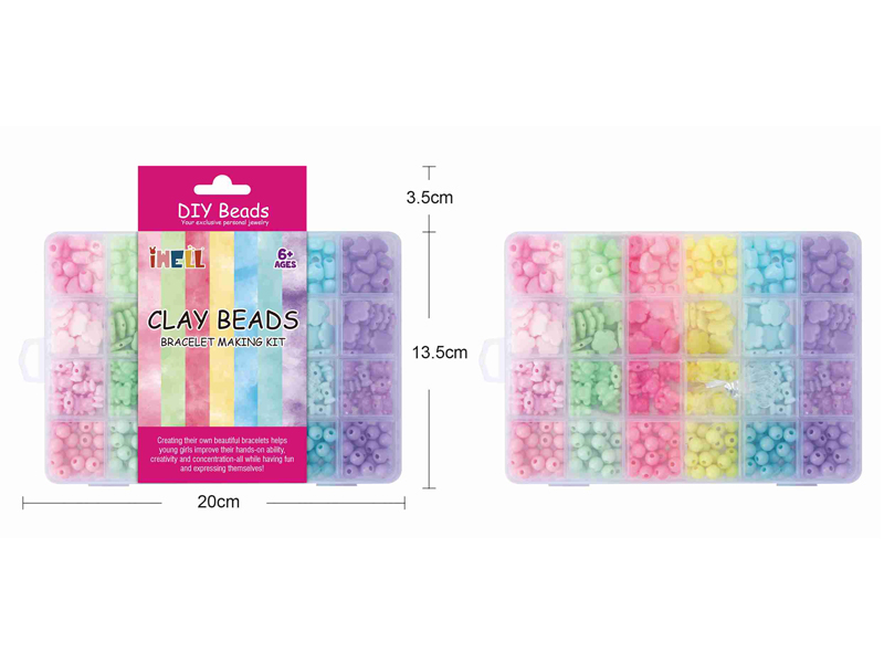 DIY Creative Bead Decoration -24 Grids