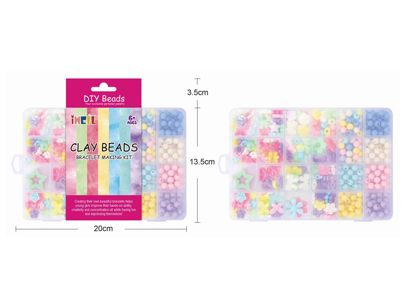 DIY Creative Bead Decoration -24 Grids