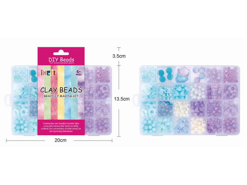 DIY Creative Bead Decoration -24 Grids