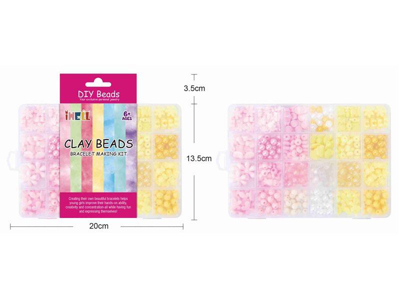 DIY Creative Bead Decoration -24 Grids