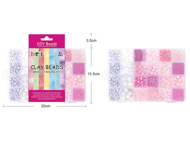 DIY Creative Bead Decoration -24 Grids