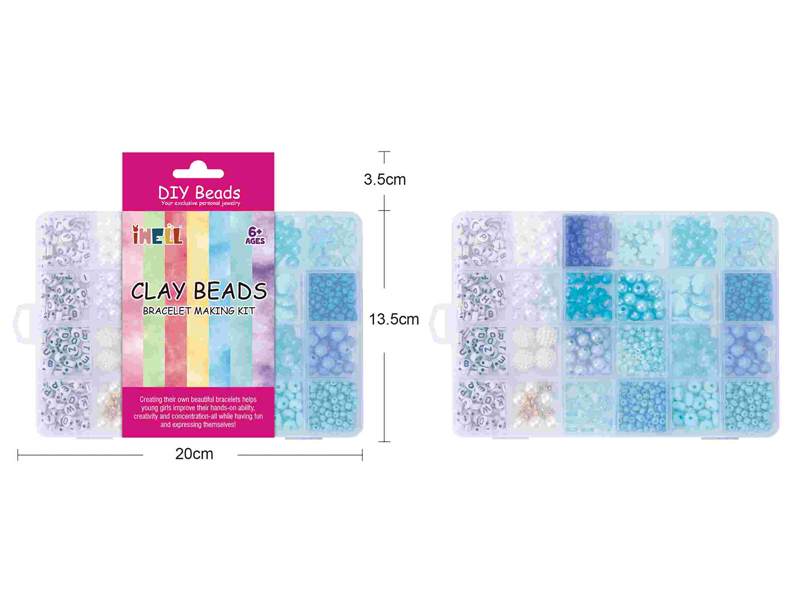 DIY Creative Bead Decoration -24 Grids