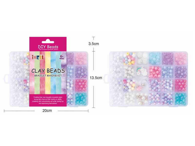 DIY Creative Bead Decoration -24 Grids