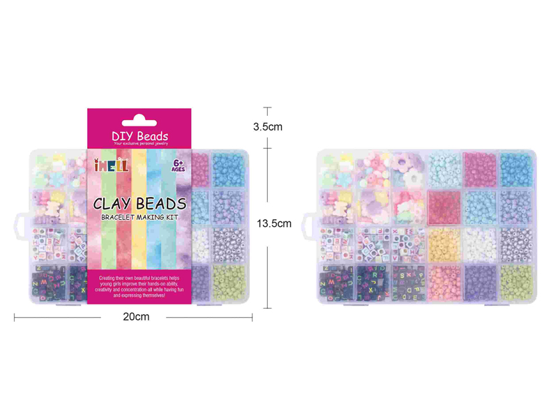 DIY Creative Bead Decoration -24 Grids