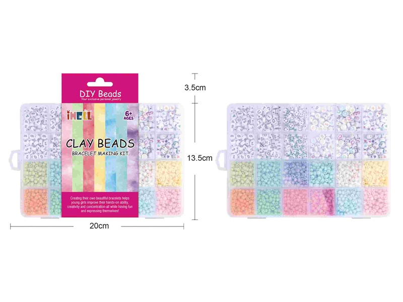 DIY Creative Bead Decoration -24 Grids