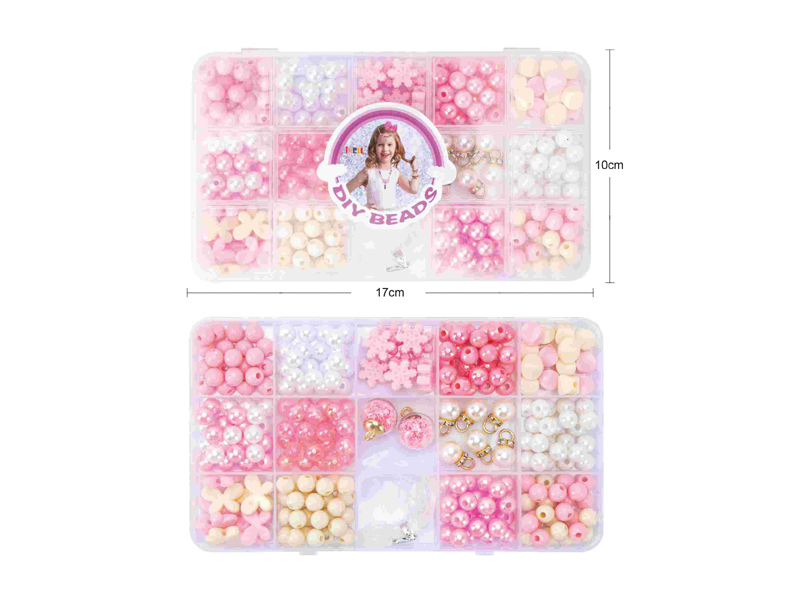 DIY Creative Bead Decoration -15 Grids