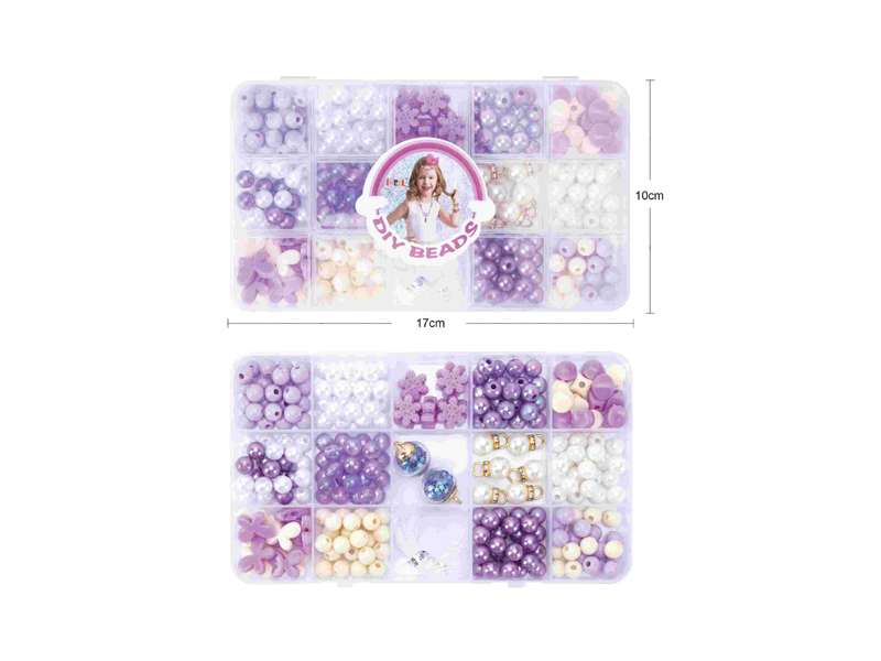 DIY Creative Bead Decoration -15 Grids