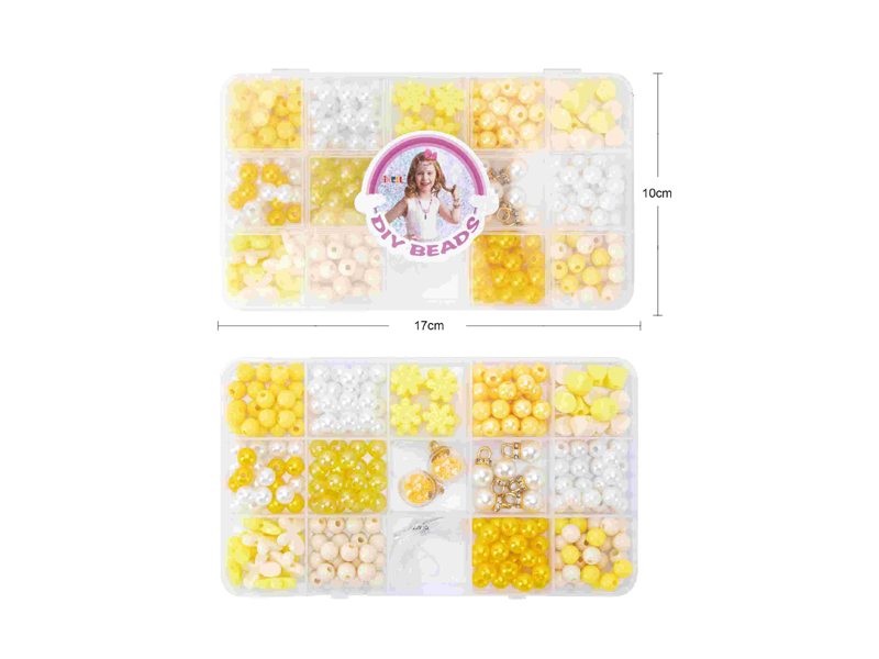 DIY Creative Bead Decoration -15 Grids