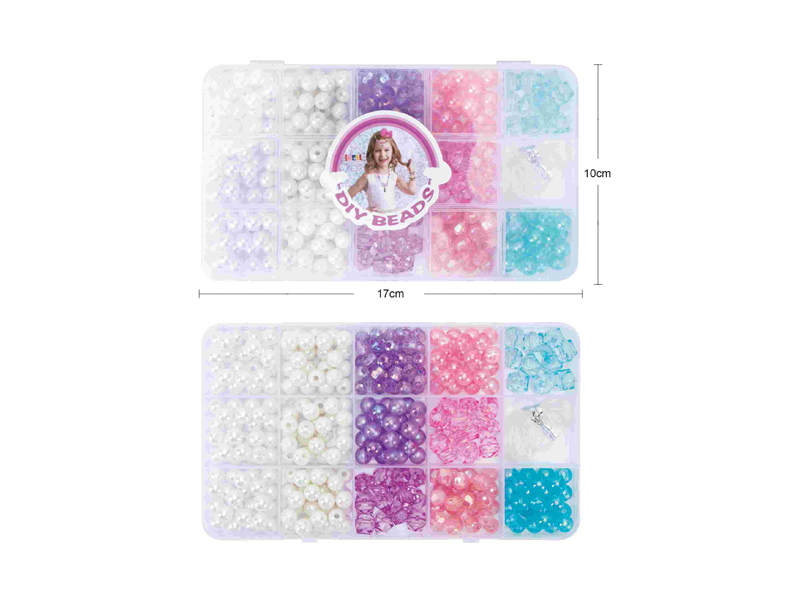 DIY Creative Bead Decoration -15 Grids