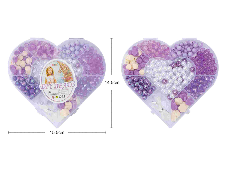 DIY Creative Bead Decoration - Love Peach Box