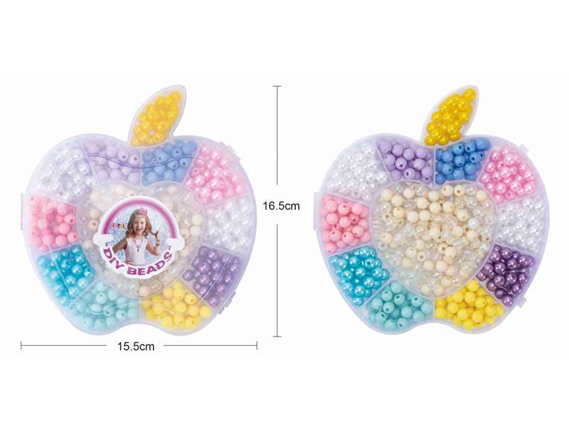 DIY Creative Bead Decoration - Apple Box