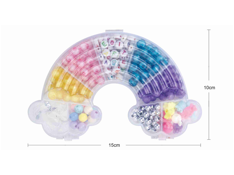 DIY Rainbow Creative Bead Decoration