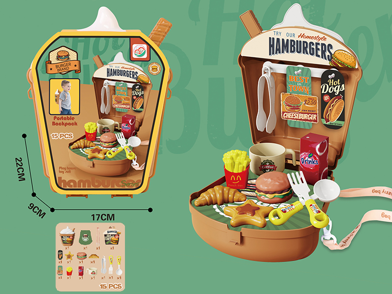 Ice Cream Backpack Hamburger Series