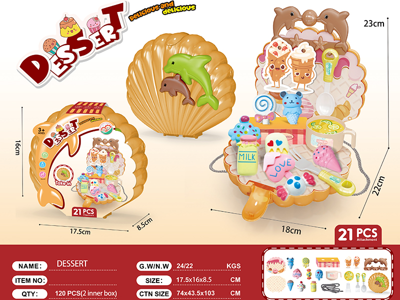 Shell Shoulder Bag Dessert Play House Series