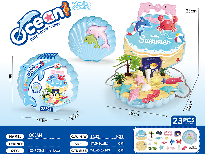 Shell Shoulder Bag Marine Organism Play House Series