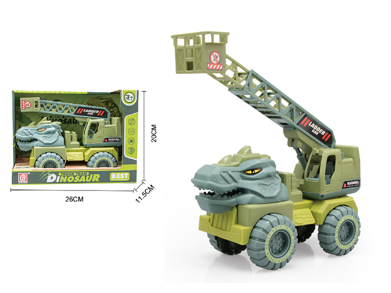 Slide Tyrannosaurus Rex Aerial Ladder Truck