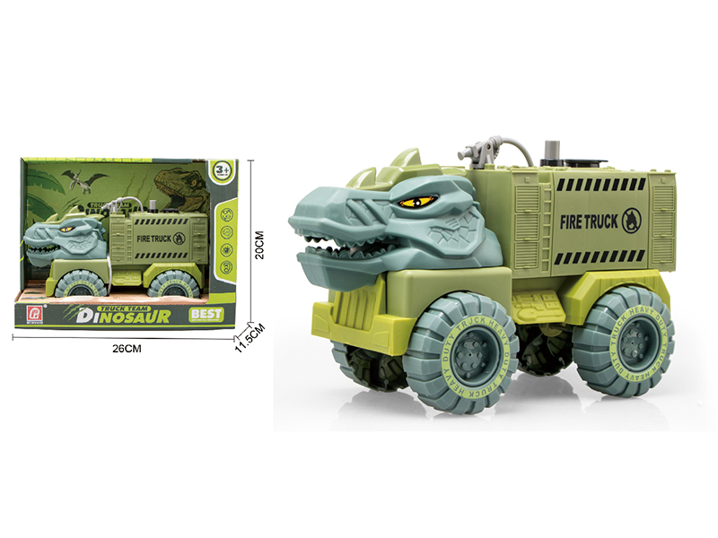 Slide Tyrannosaurus Rex Fire Engine