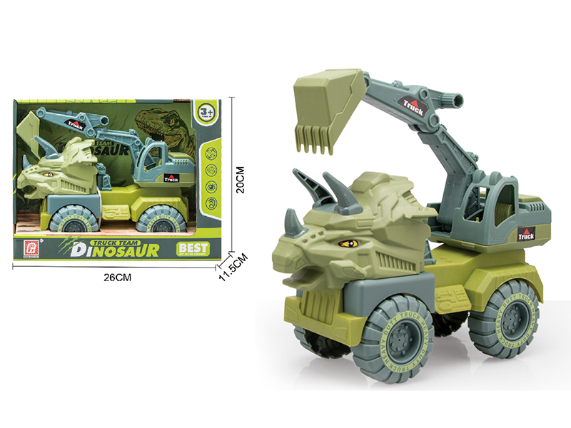 Slide Triceratops Excavator