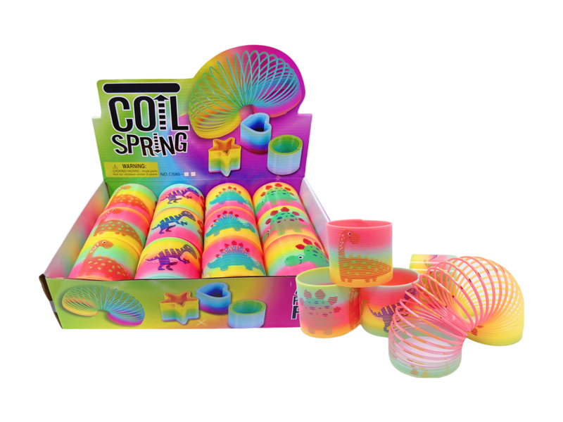 Cartoon Dinosaur Rainbow Circle 12PCS