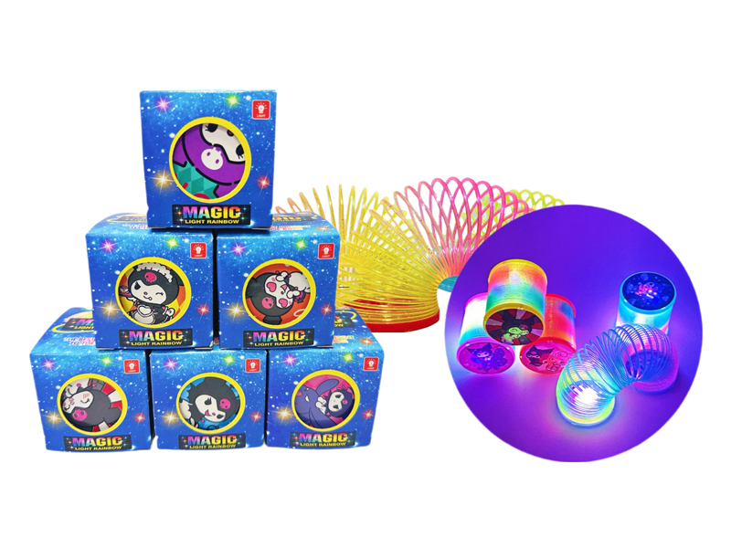 Kuromi Rainbow Circle With Light 12PCS