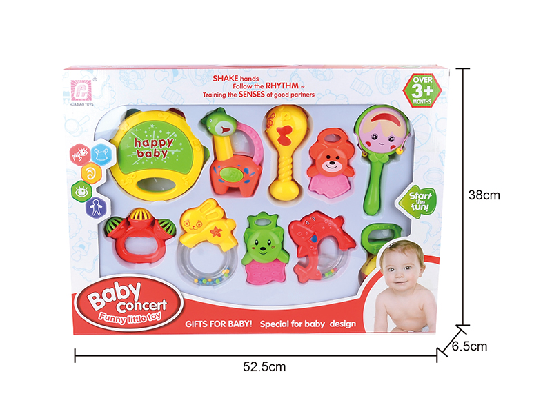 Baby Rattles 10pcs